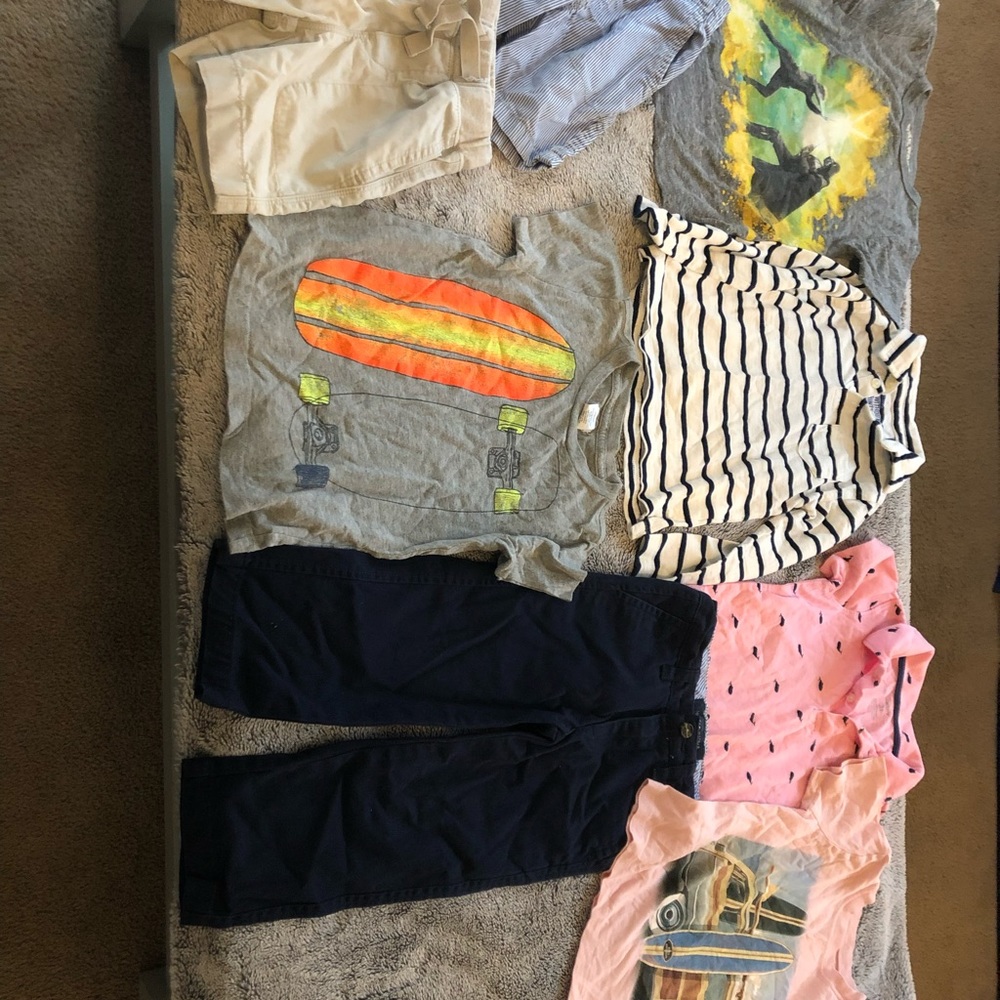Lot of 3t shirts/shorts and pants